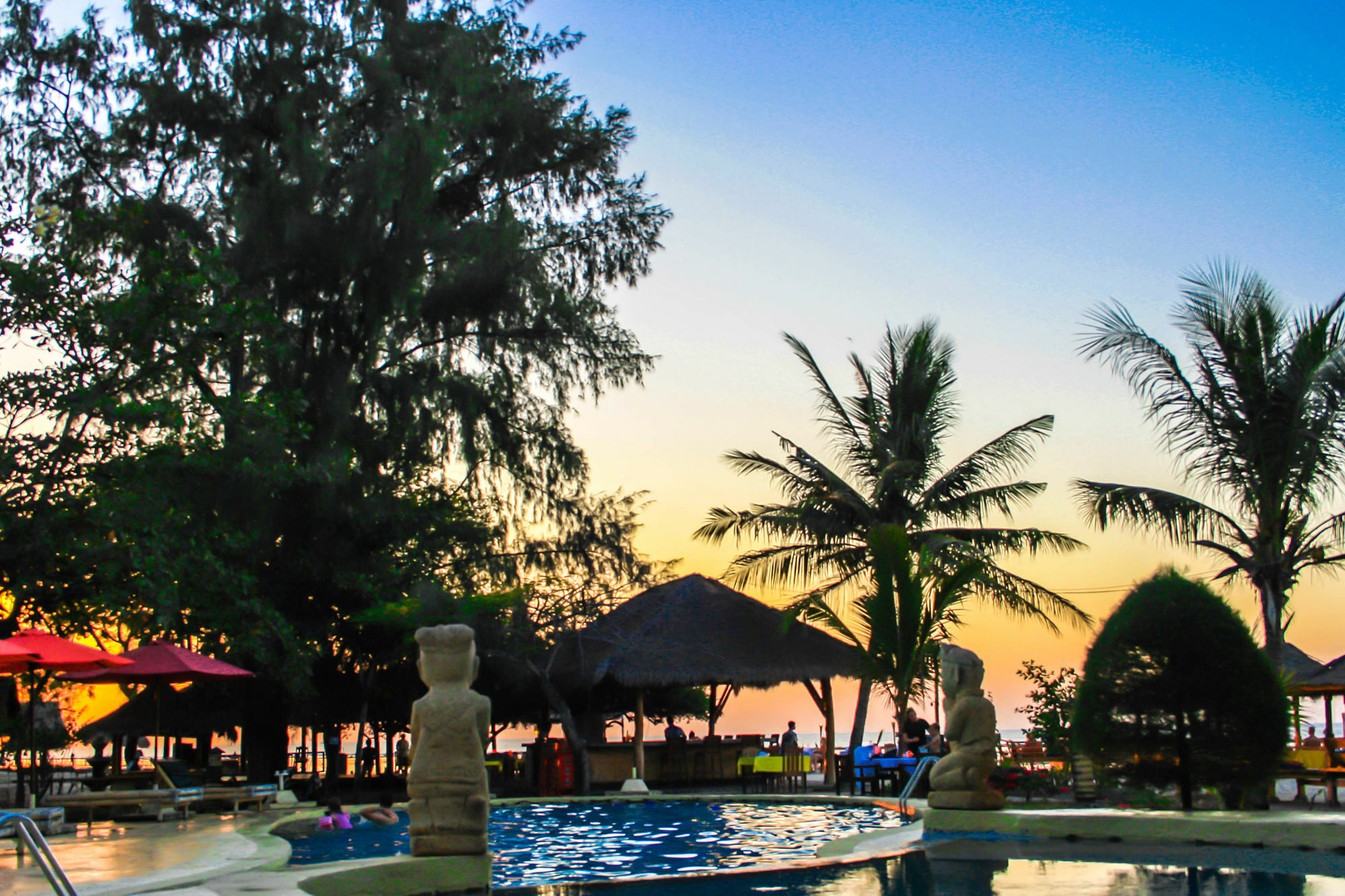 Oyo 2861 Hotel Gili Air & Restaurant Eksteriør bilde